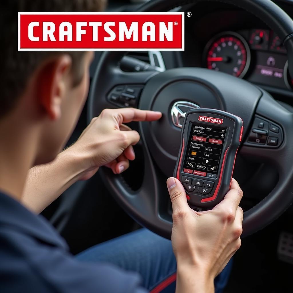 Craftsman OBD2 Scanner for Car Maintenance