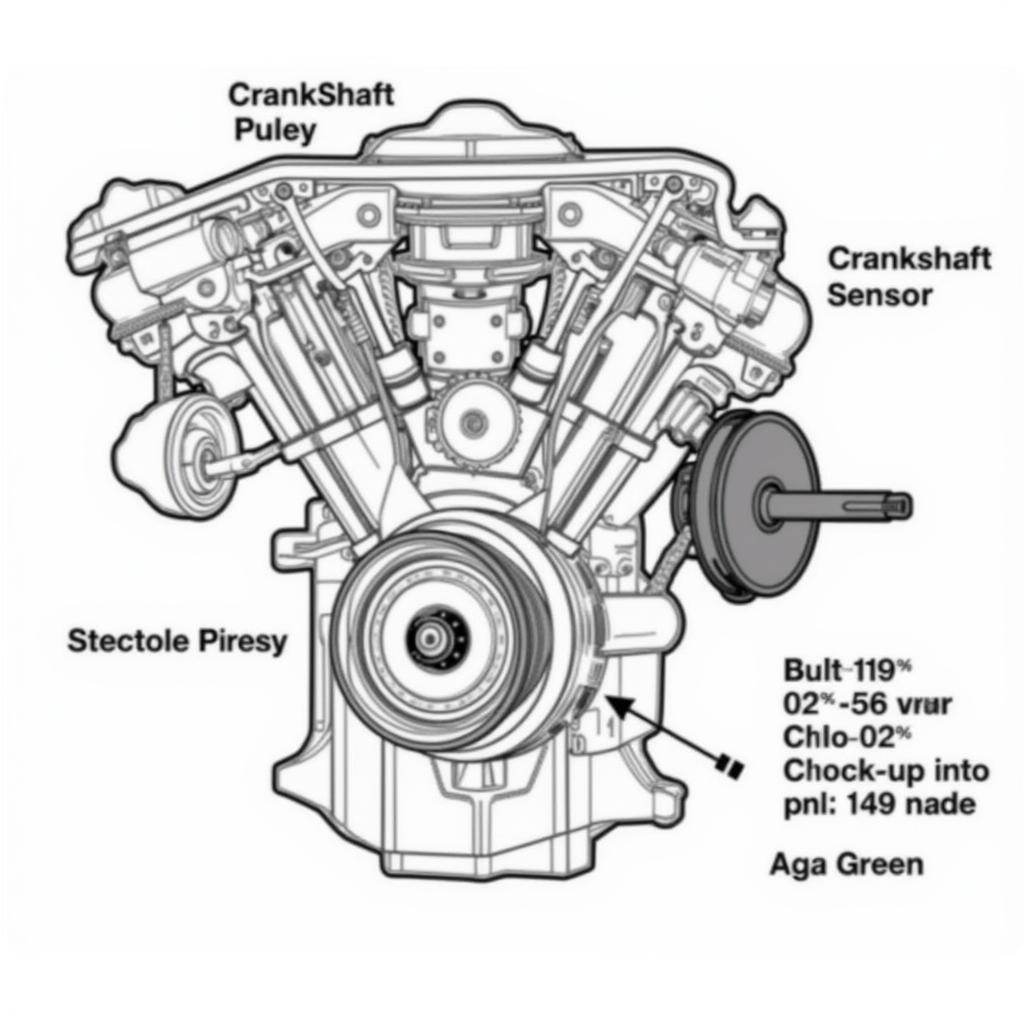 crankshaft position sensor location diagram