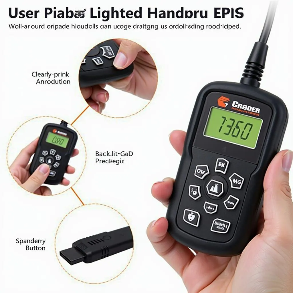 Creader 319 OBD2 Scanner - Handheld Design