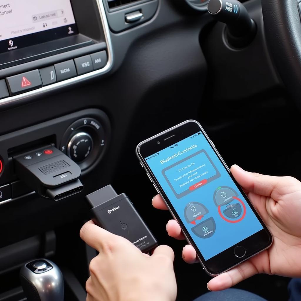 Crowdfunded OBD2 Scanner Connecting to Smartphone