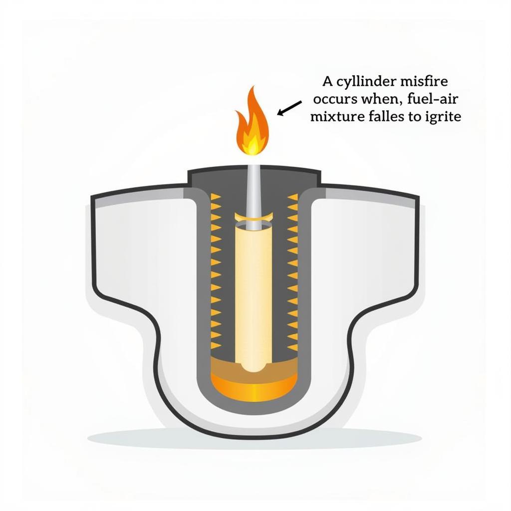 Cylinder Misfire Illustration