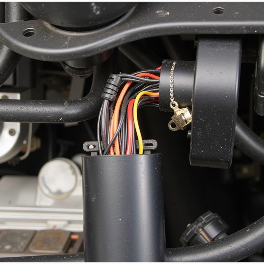 Damaged OBD2 Wiring Harness