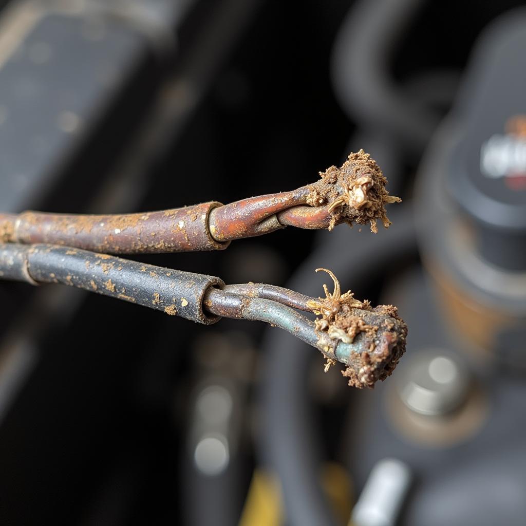 Damaged Oxygen Sensor Wiring