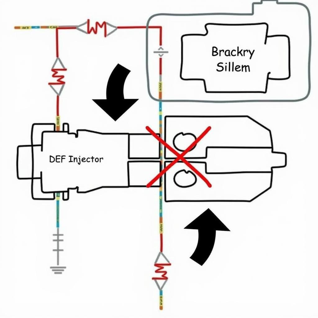 Open Circuit in DEF Injector Circuit