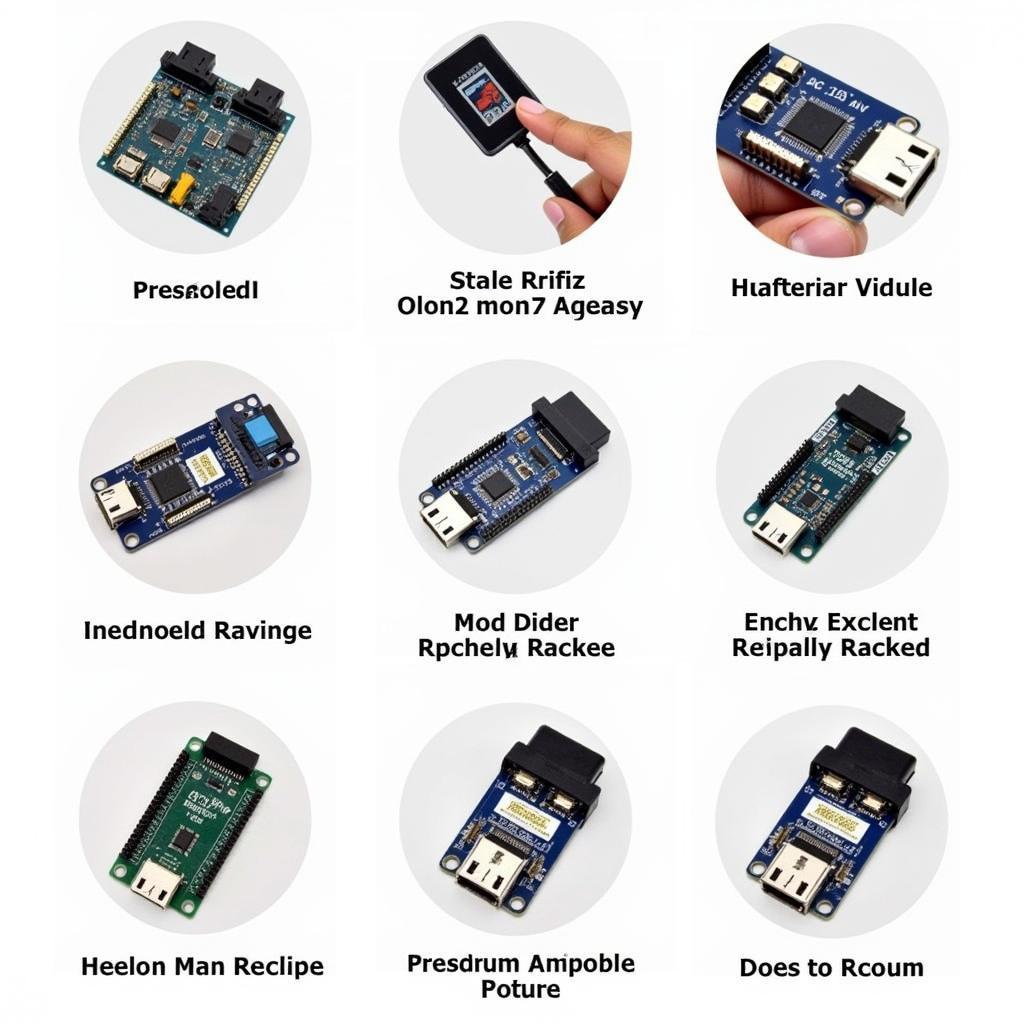 Various ELM327 WiFi OBD2 Interfaces