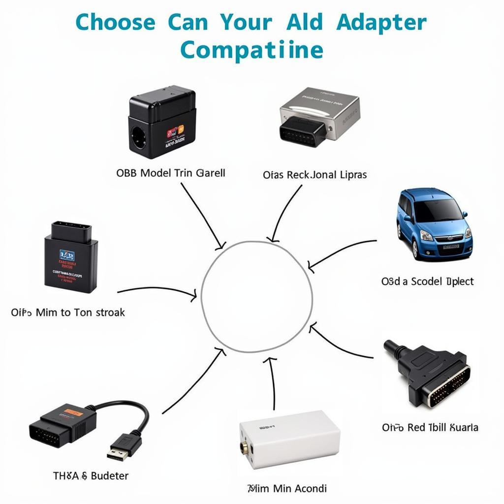 Various OBD Adapters for Different Car Models