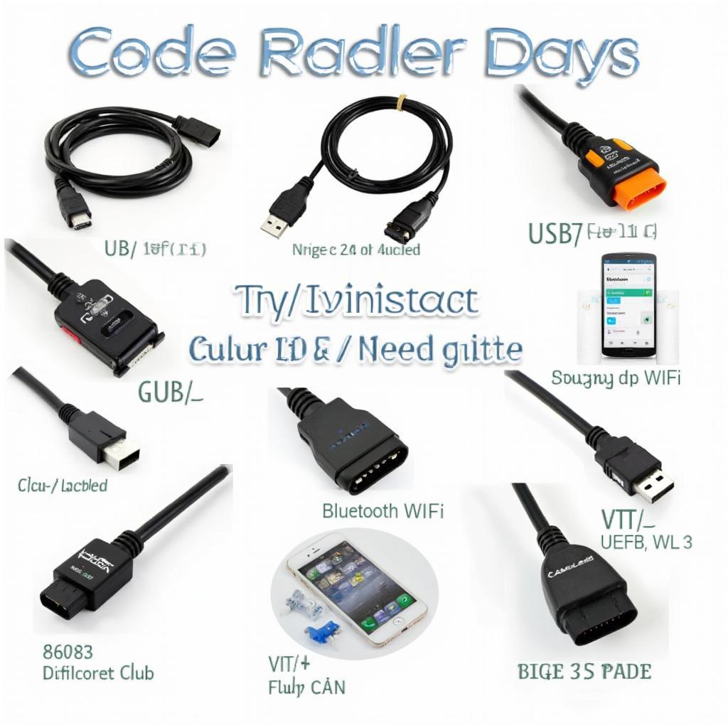 Different Types of OBD2 Code Reader Cables