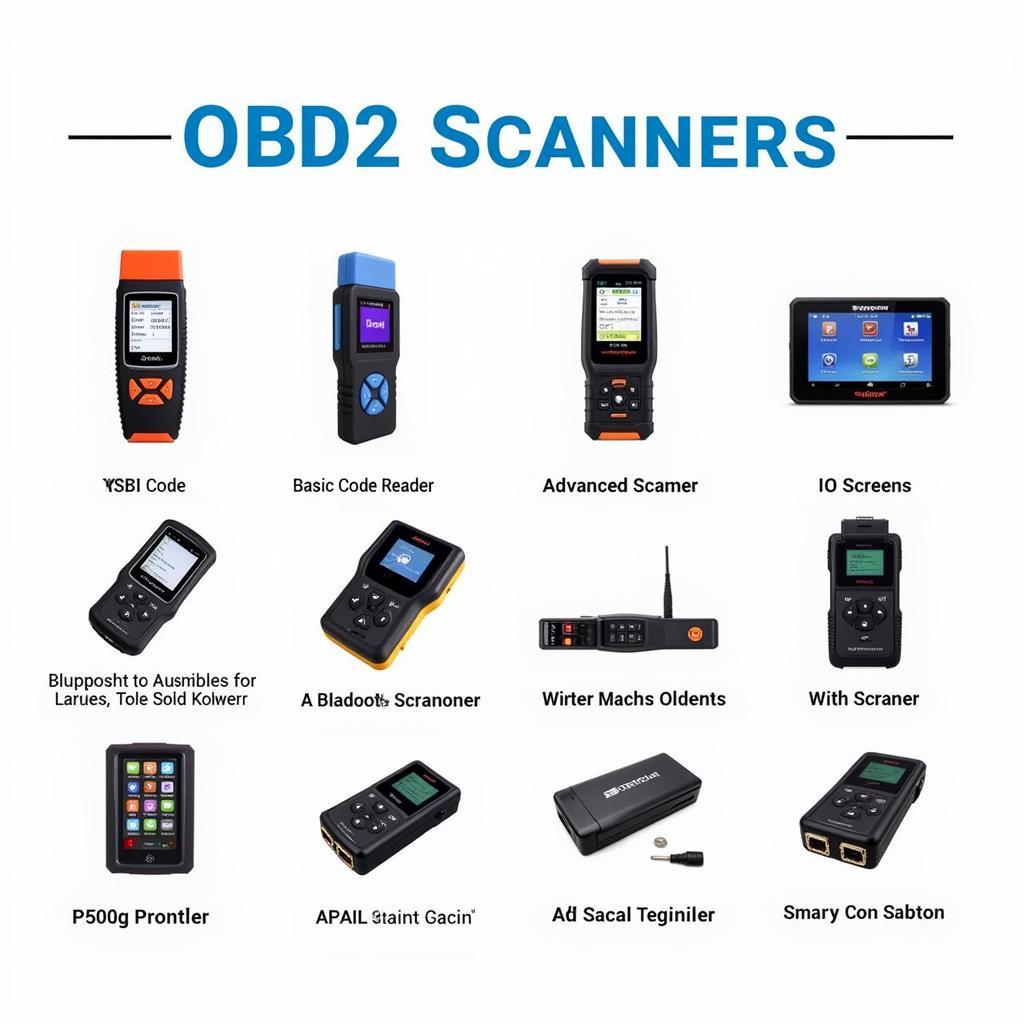 Various Types of OBD2 Scanners