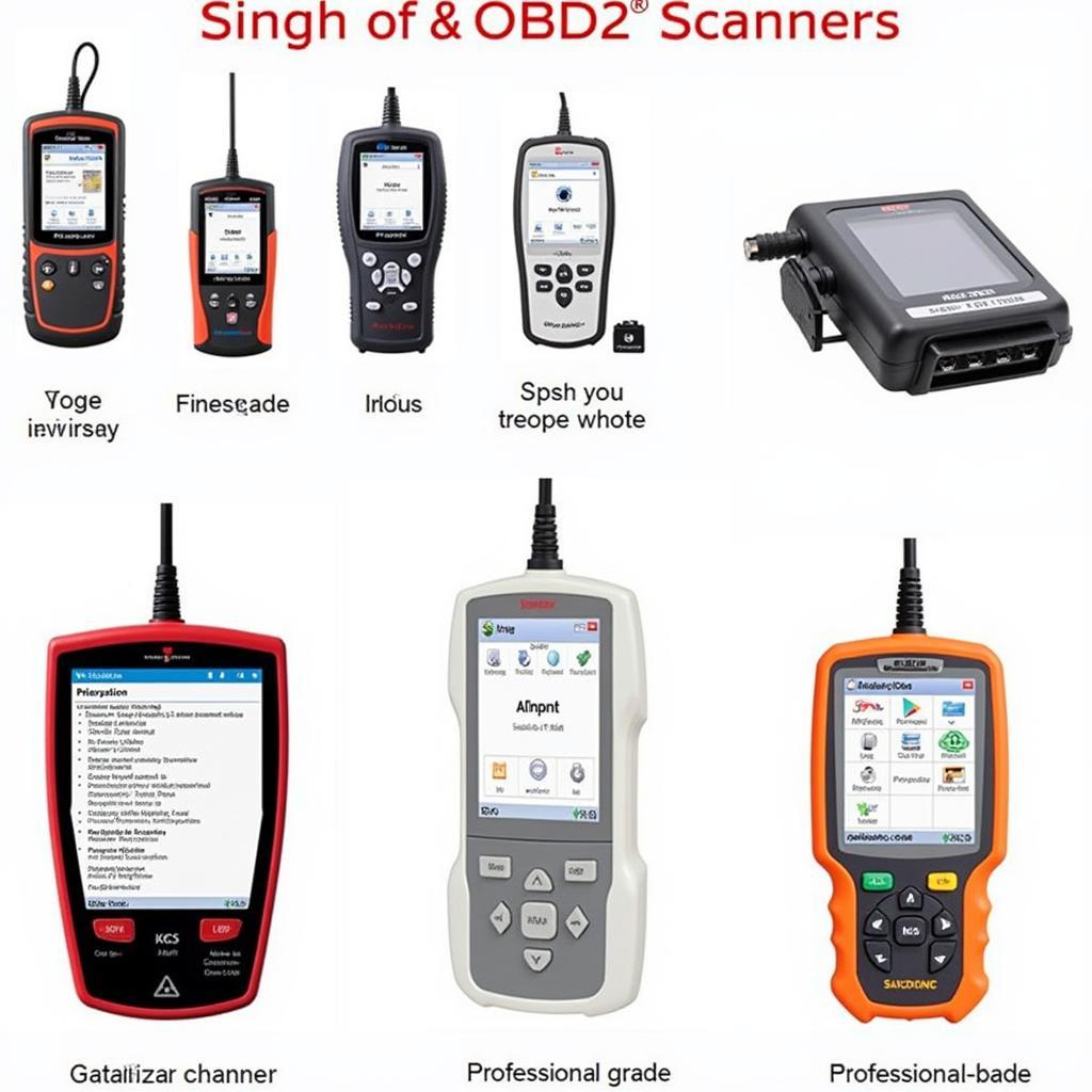 Different Types of OBD2 Scanners