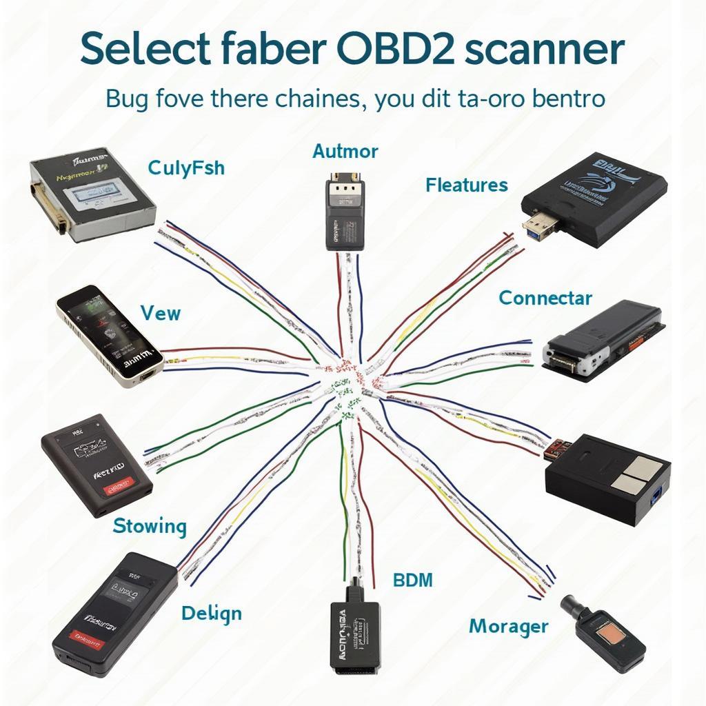 Different types of Autmor OBD2 scanners