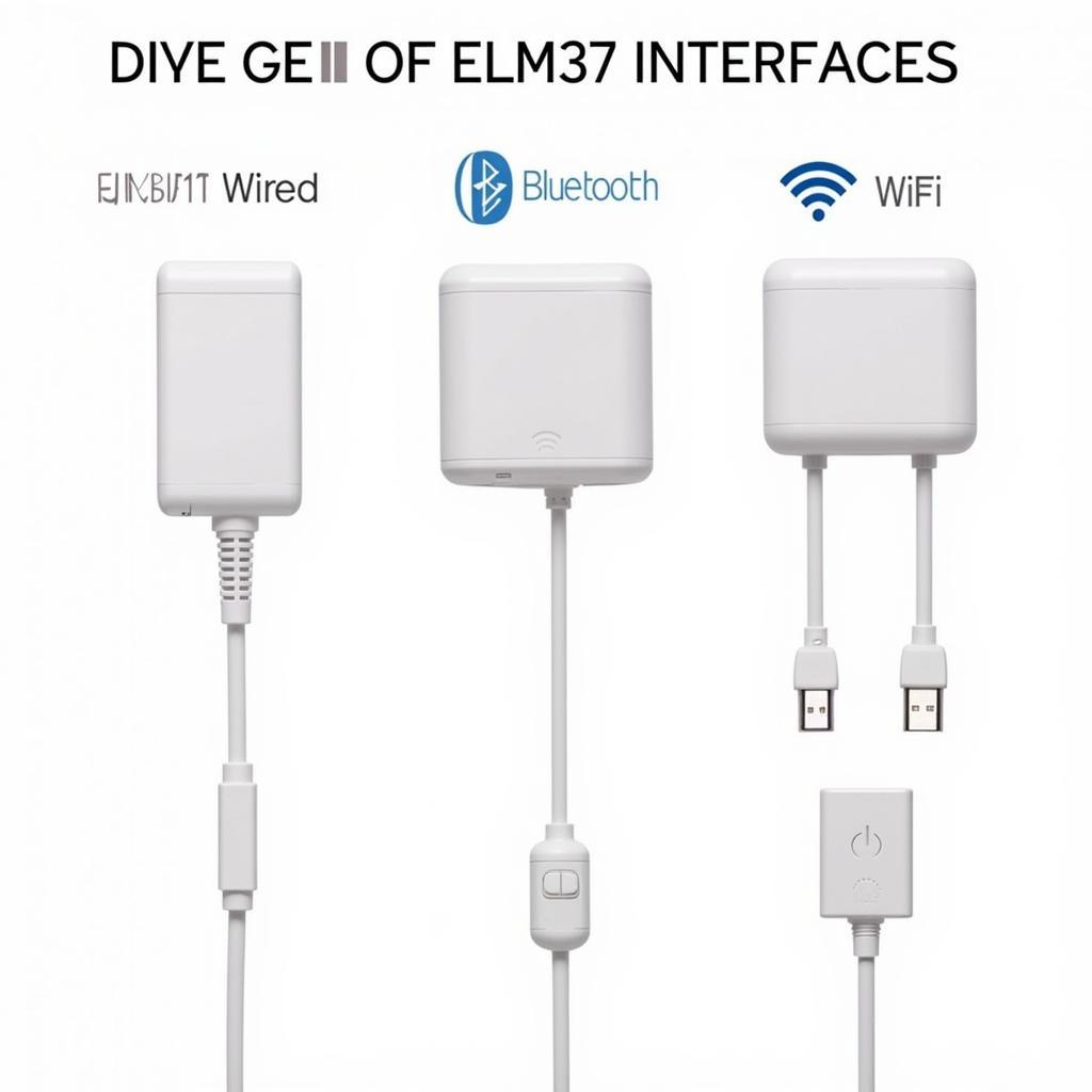 Various ELM327 Interfaces Available