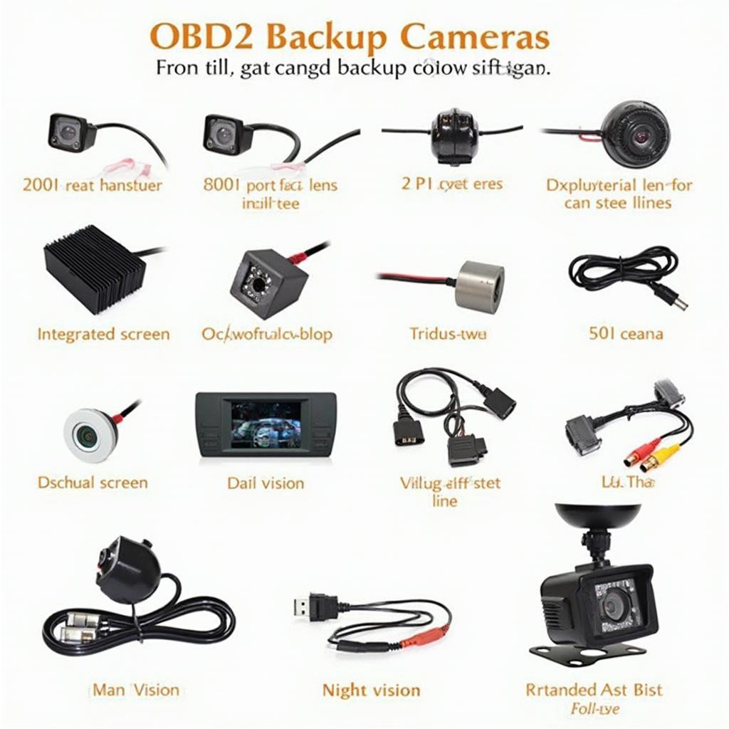 Different Types of OBD2 Backup Cameras