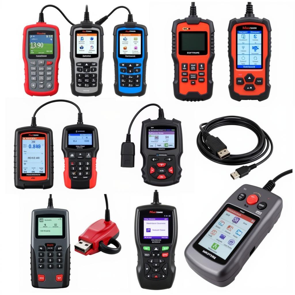 Variety of OBD2 and BCM Scanners