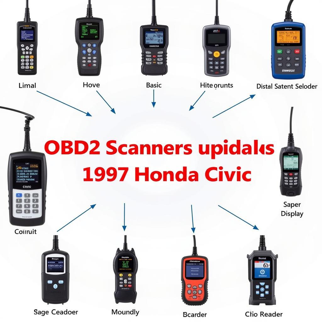 Various OBD2 Scanners for 1997 Honda Civic