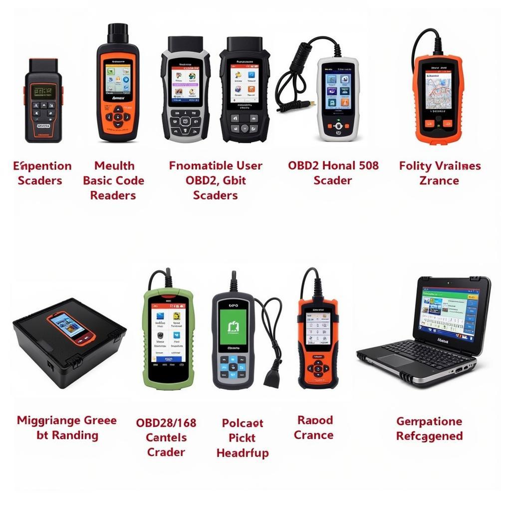 Various OBD2 Scanners Available