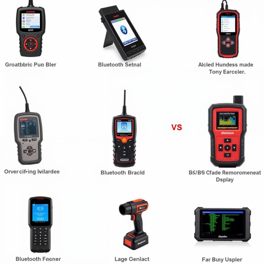 Various OBD2 scanners for different needs