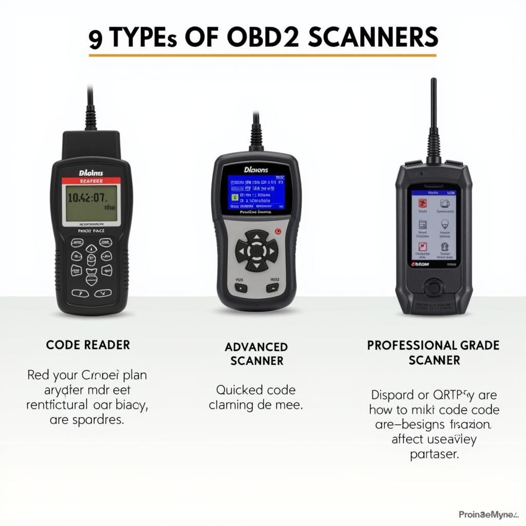 Types of OBD2 Scanners