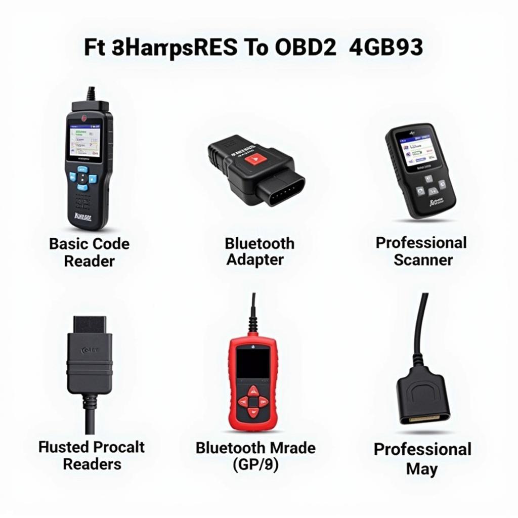 Variety of OBD2 Scanners for 4G93 Engines