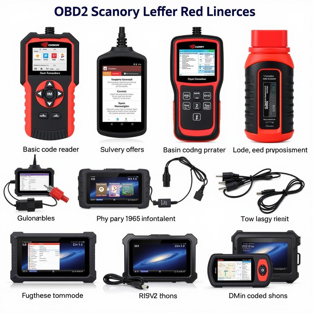 Various OBD2 scanners for 1995 Lincoln MK VIII