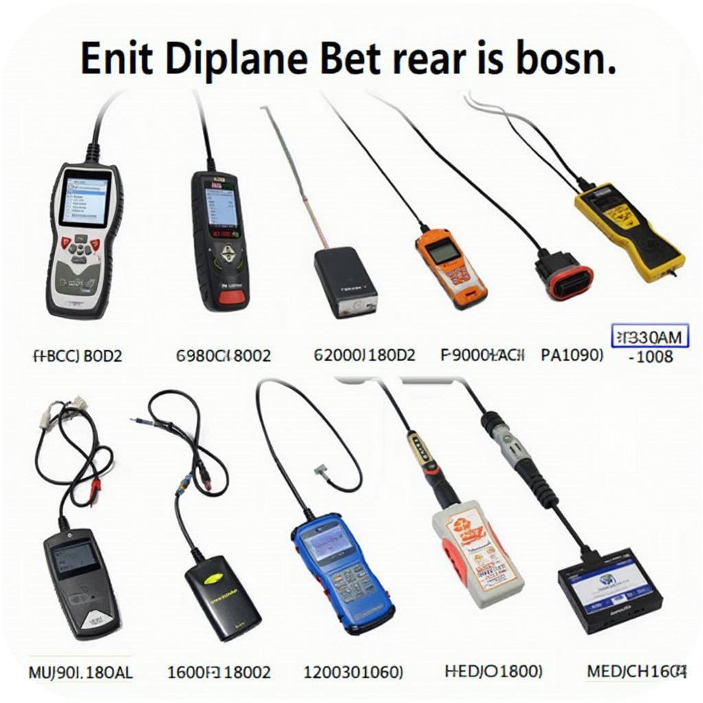 Various OBD2 Scanners Available