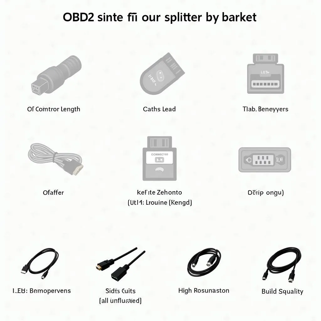 Different Types of OBD2 Splitters