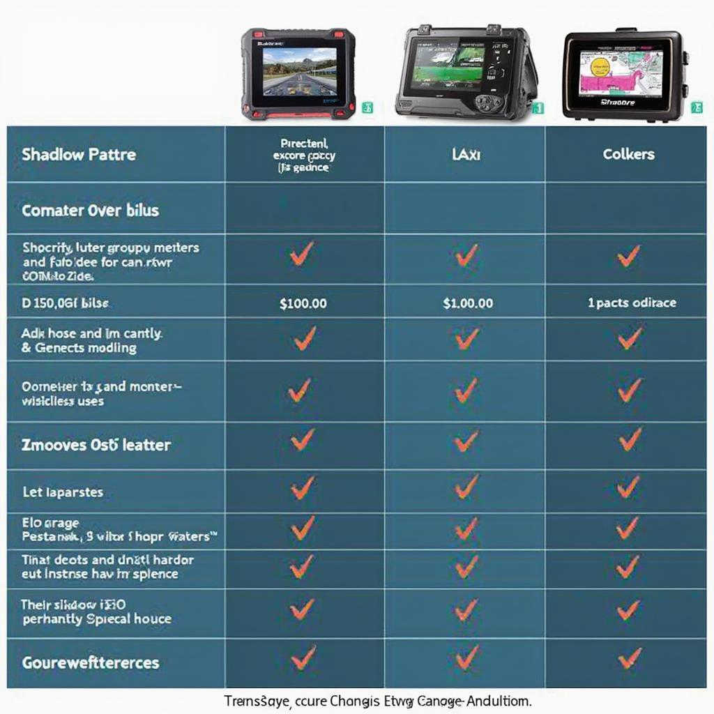 Various Types of Shadow Meter OBD2 Devices