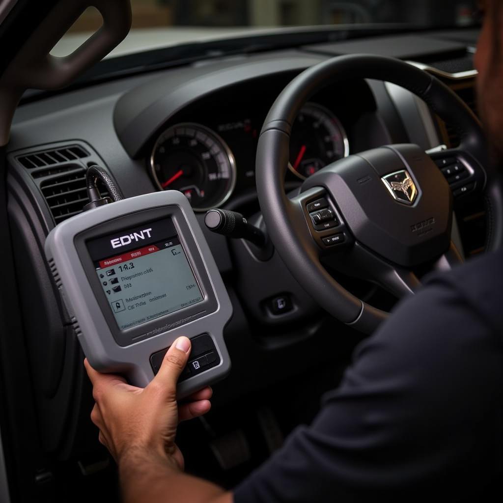 Using an OBD2 Scanner on a Dodge Cummins