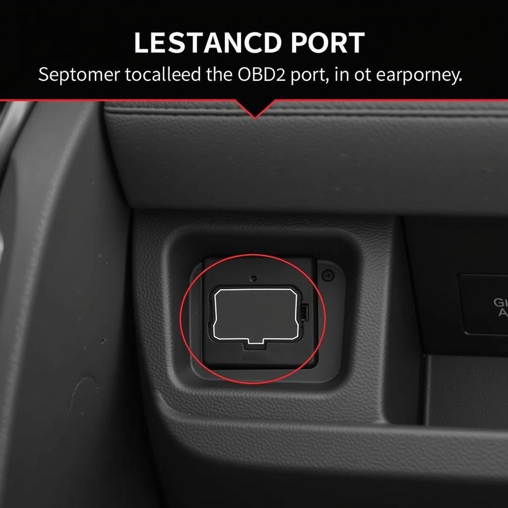 Dodge Journey OBD2 Port Location