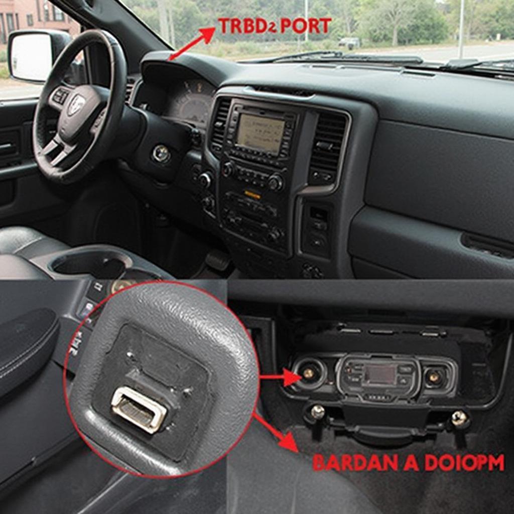 Dodge Ram OBD2 Port Location