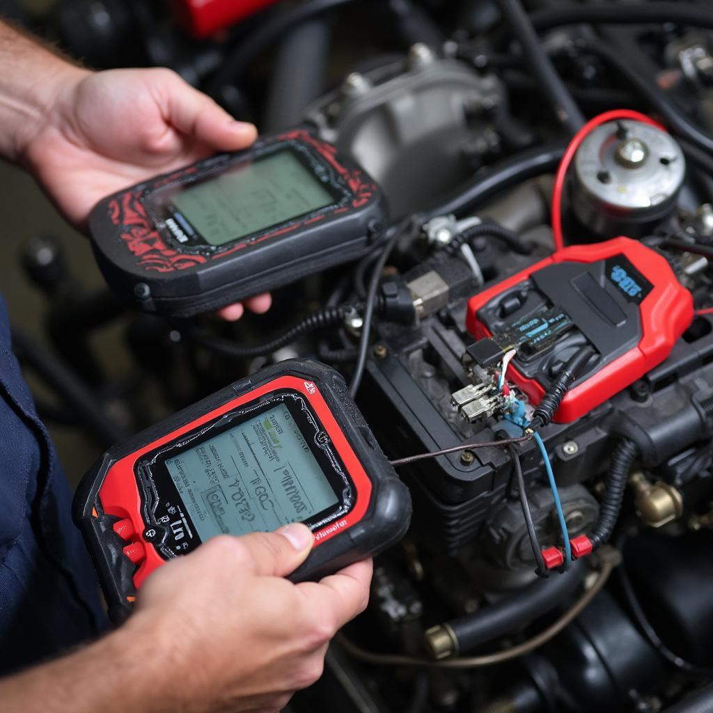 Dual OBD2 Motorcycle Diagnostics