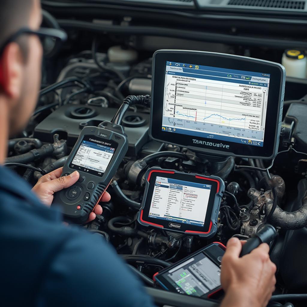 Dual OBD2 Scanner Setup