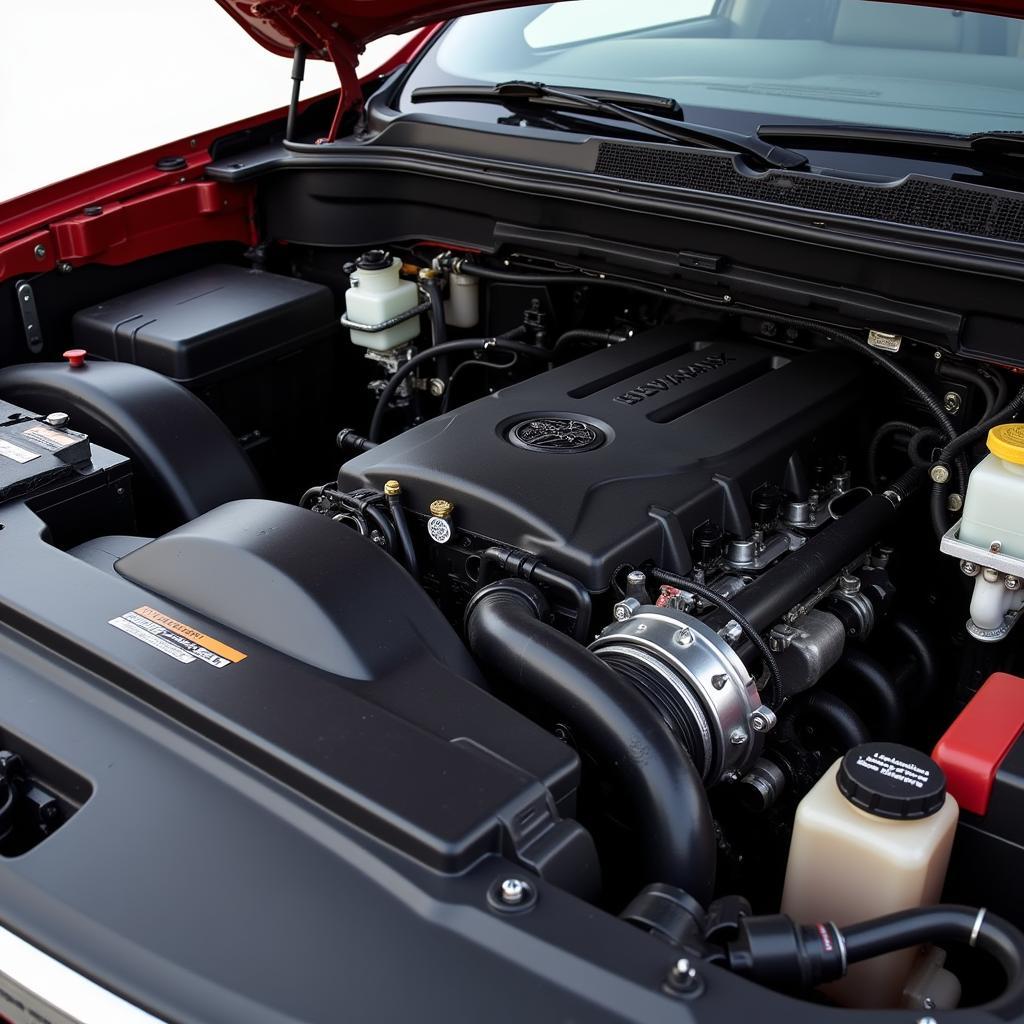 Duramax engine bay