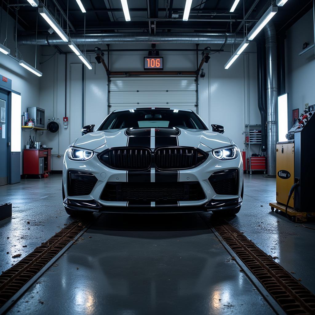 Dyno Testing a Car