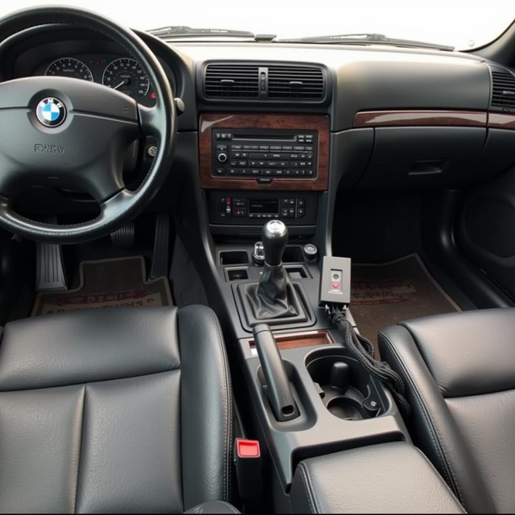 Location of OBD2 Port in a BMW E36