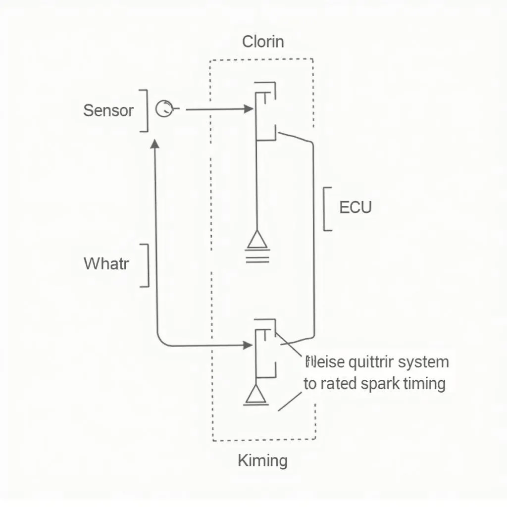 ECU Adjusting Ignition Timing