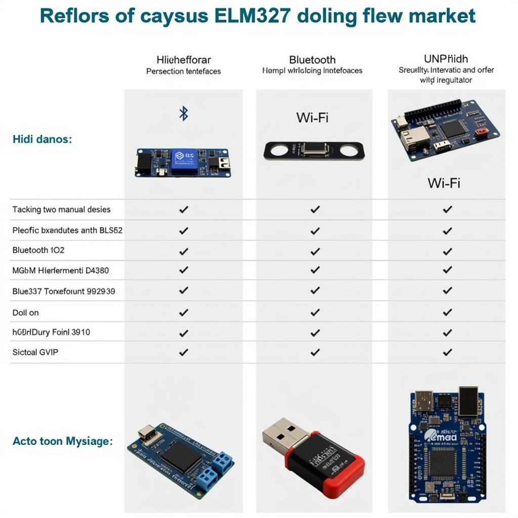 Different Types of ELM327 Interfaces