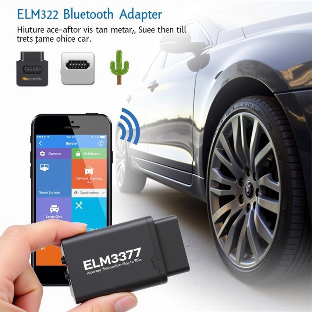 ELM327 OBD2 Bluetooth Adapter