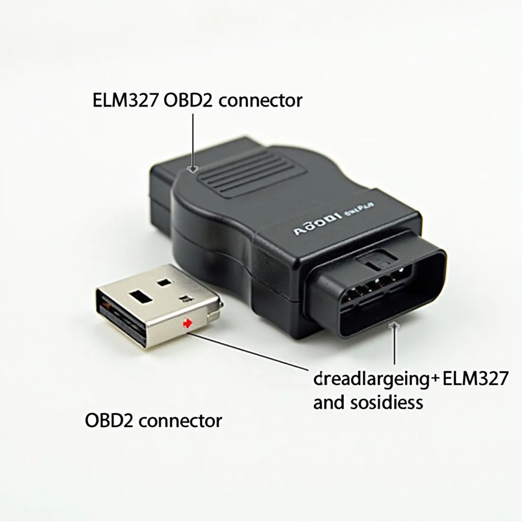 ELM327 OBD2 to USB adapter