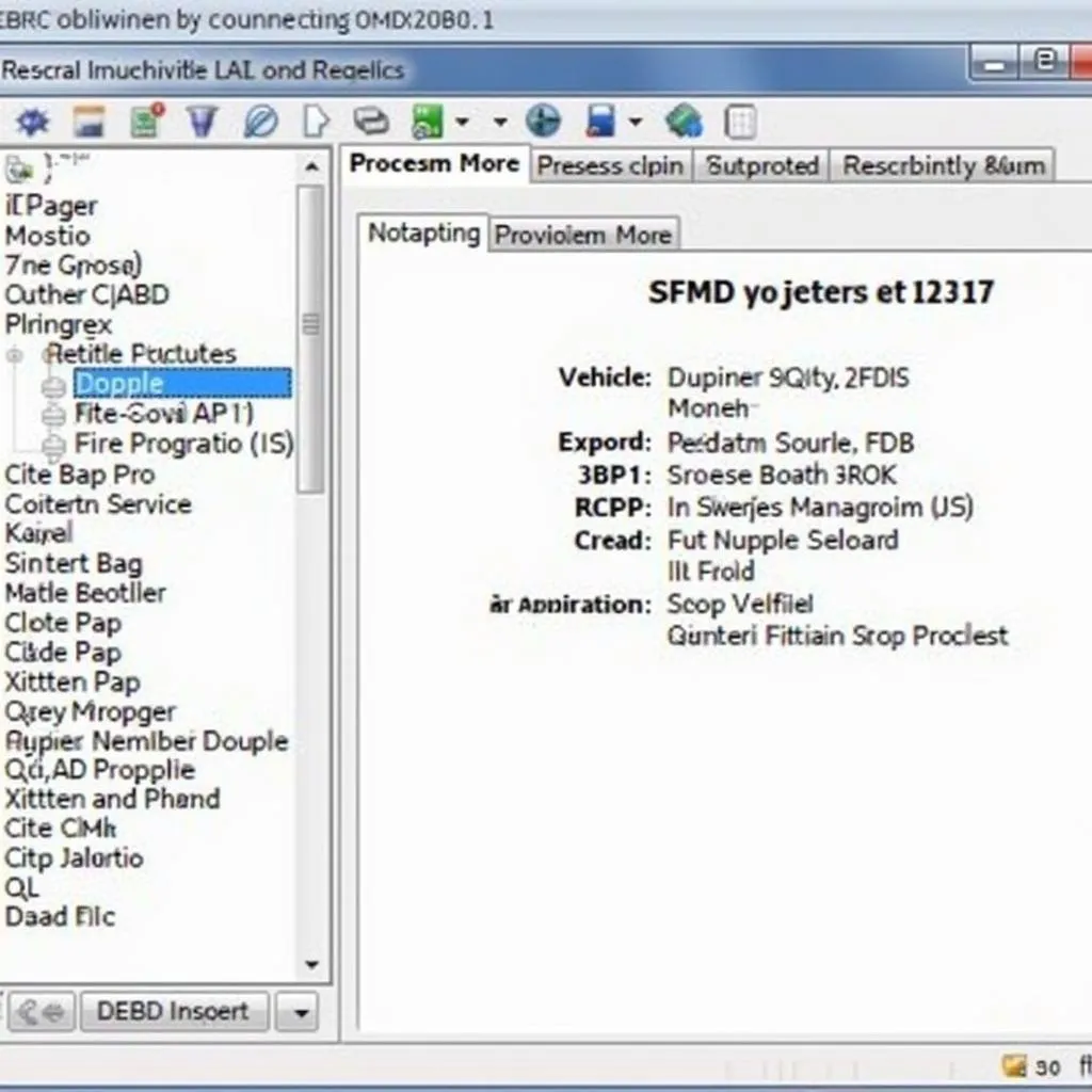 ELMConfig OBD2 Software Interface