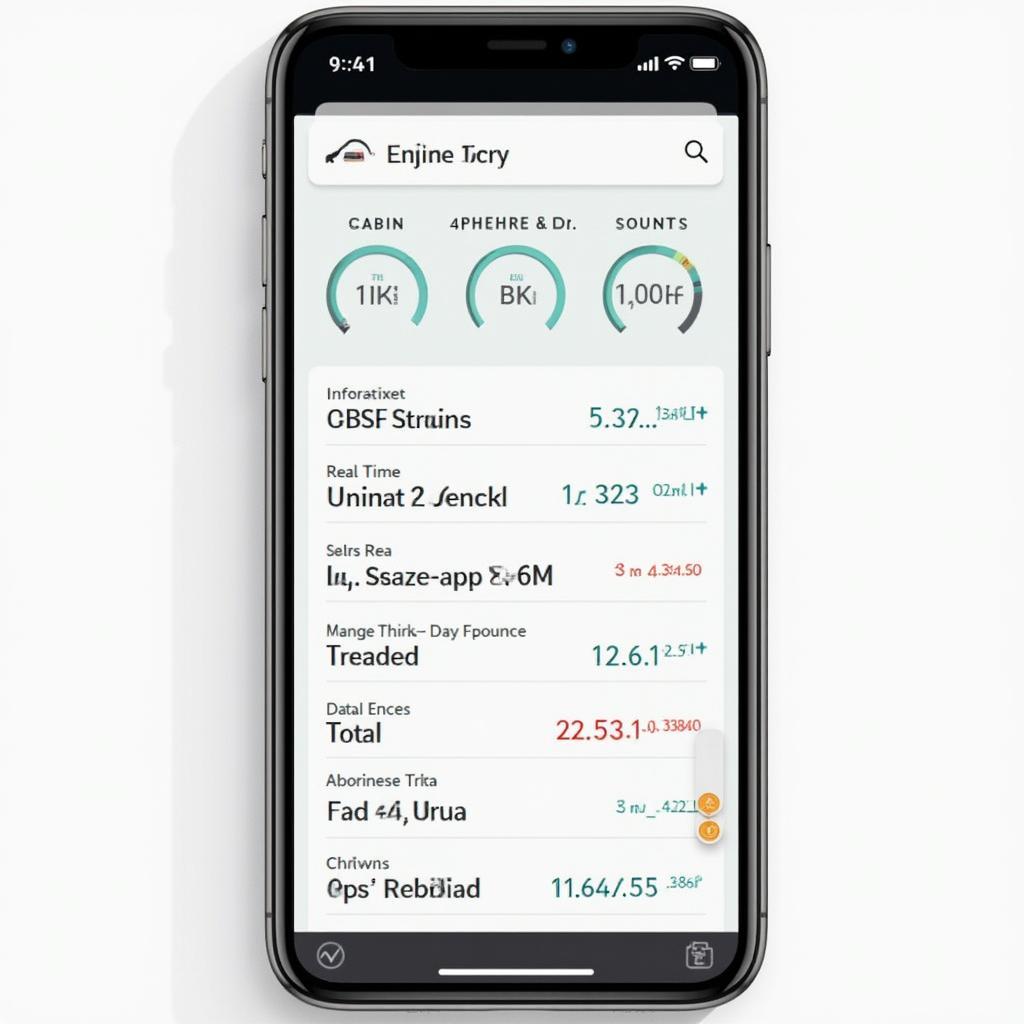 Engine Link OBD2 App Dashboard