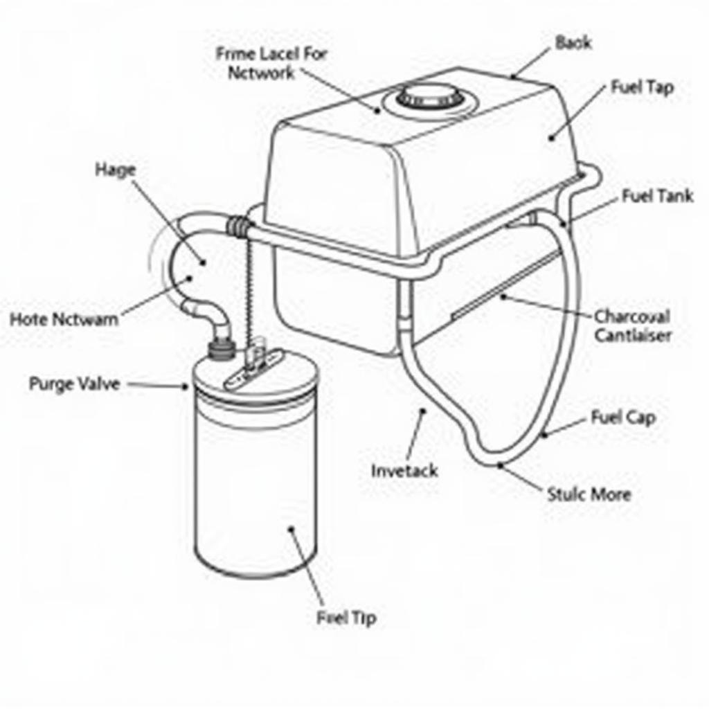 Car EVAP system components