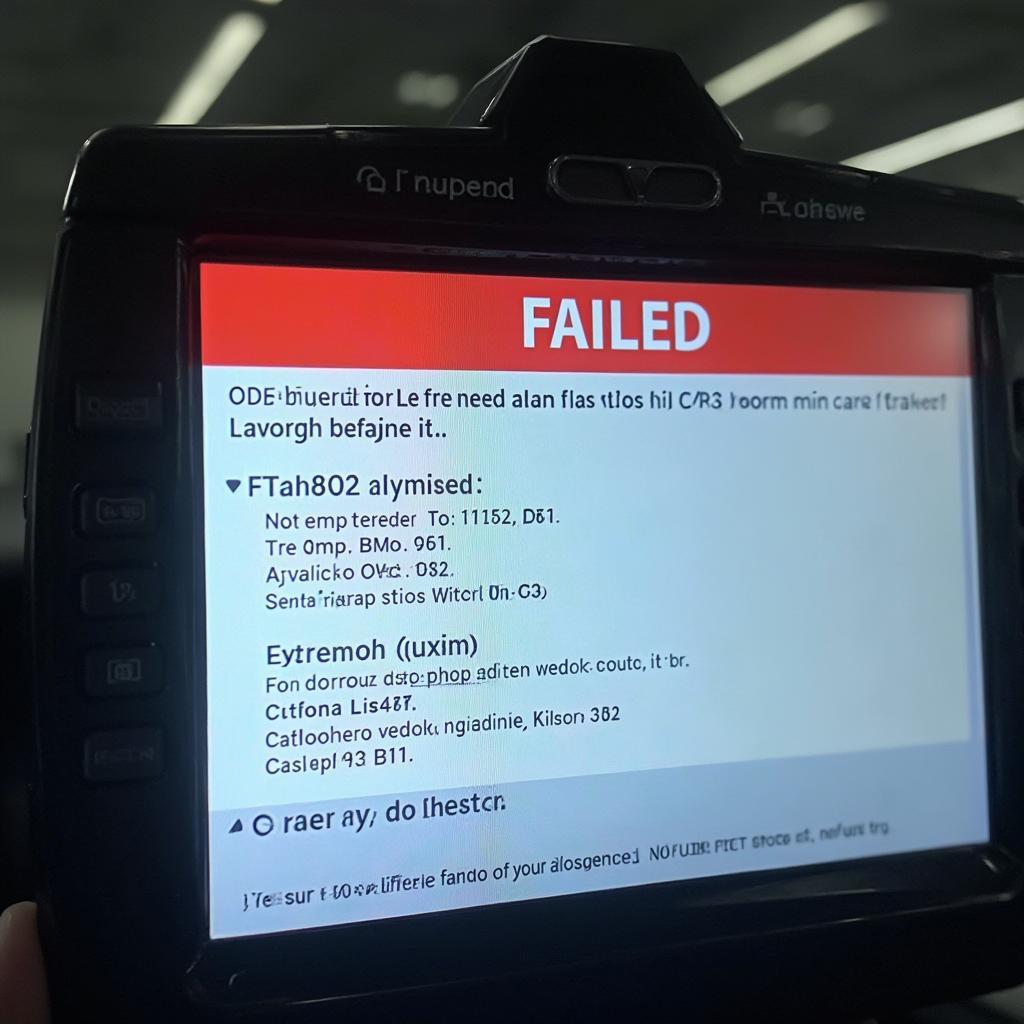 Failed OBD2 Inspection in New York