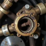 Faulty Oil Control Valve in Car Engine