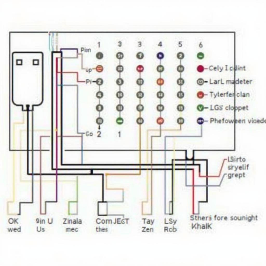 FlashScan OBD2 Cable Pinout Diagram