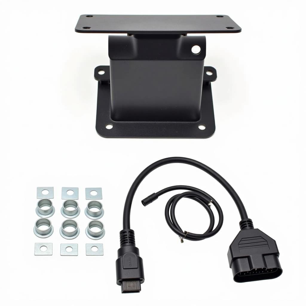 Flush Mount OBD2 Kit Components