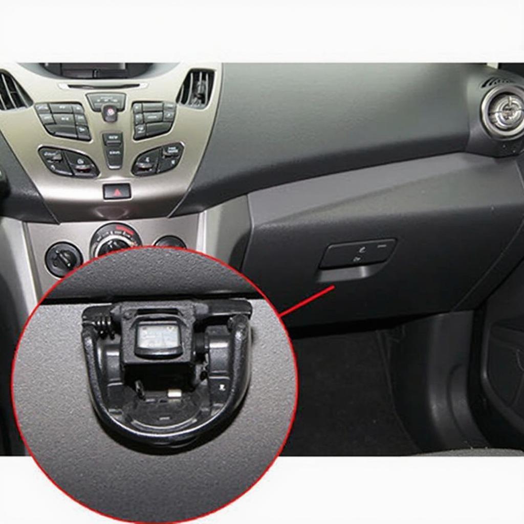 Ford C-Max OBD2 Port Location