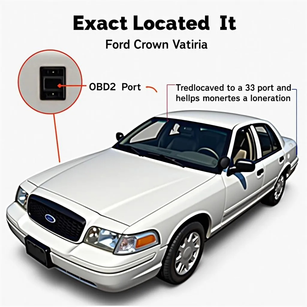 Ford Crown Victoria OBD2 Port Location