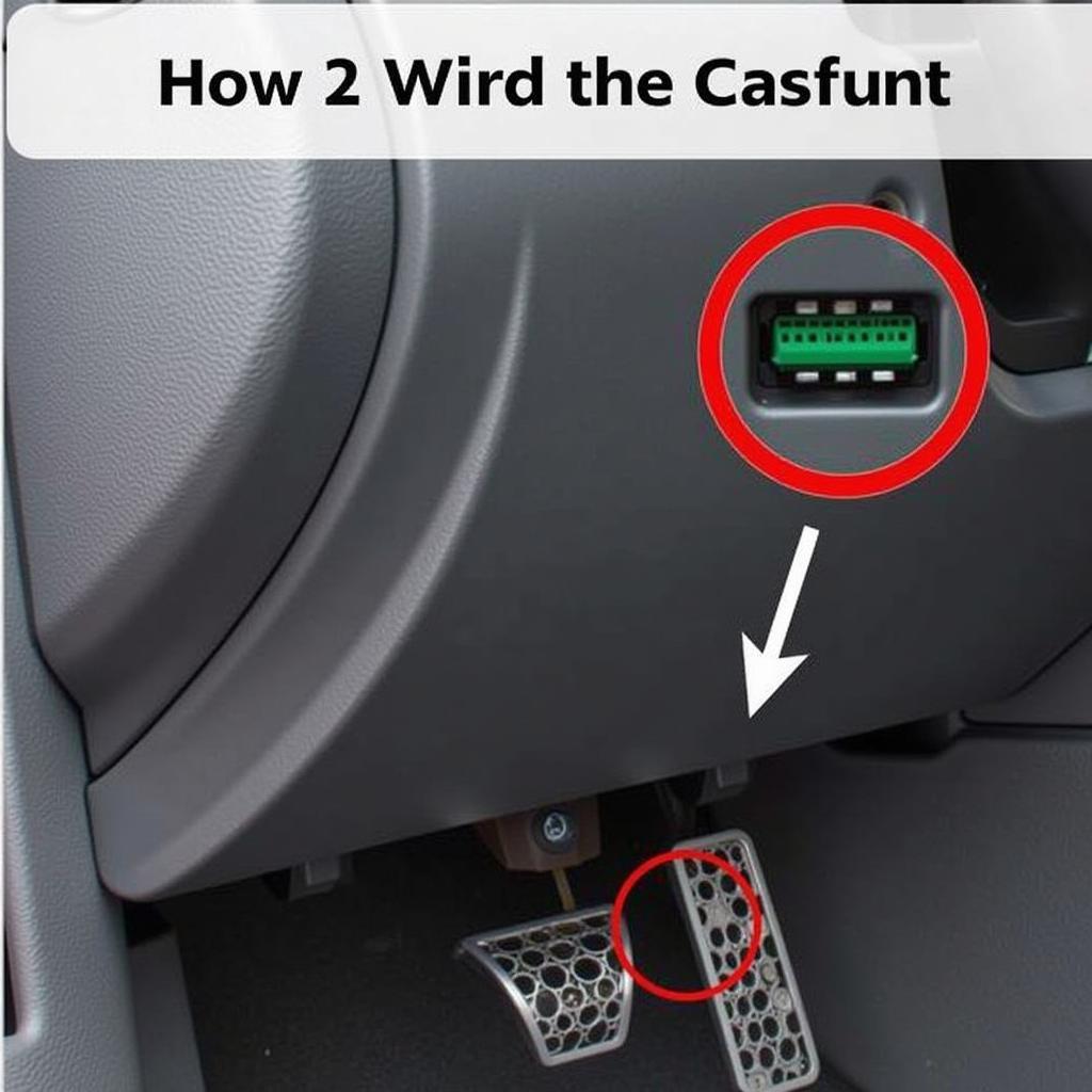 Ford Mondeo OBD2 Port Location