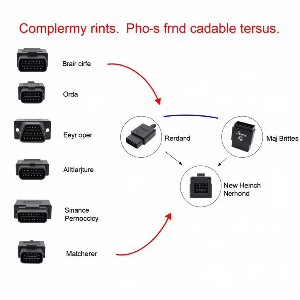 Different Types of Ford OBD1 Connectors