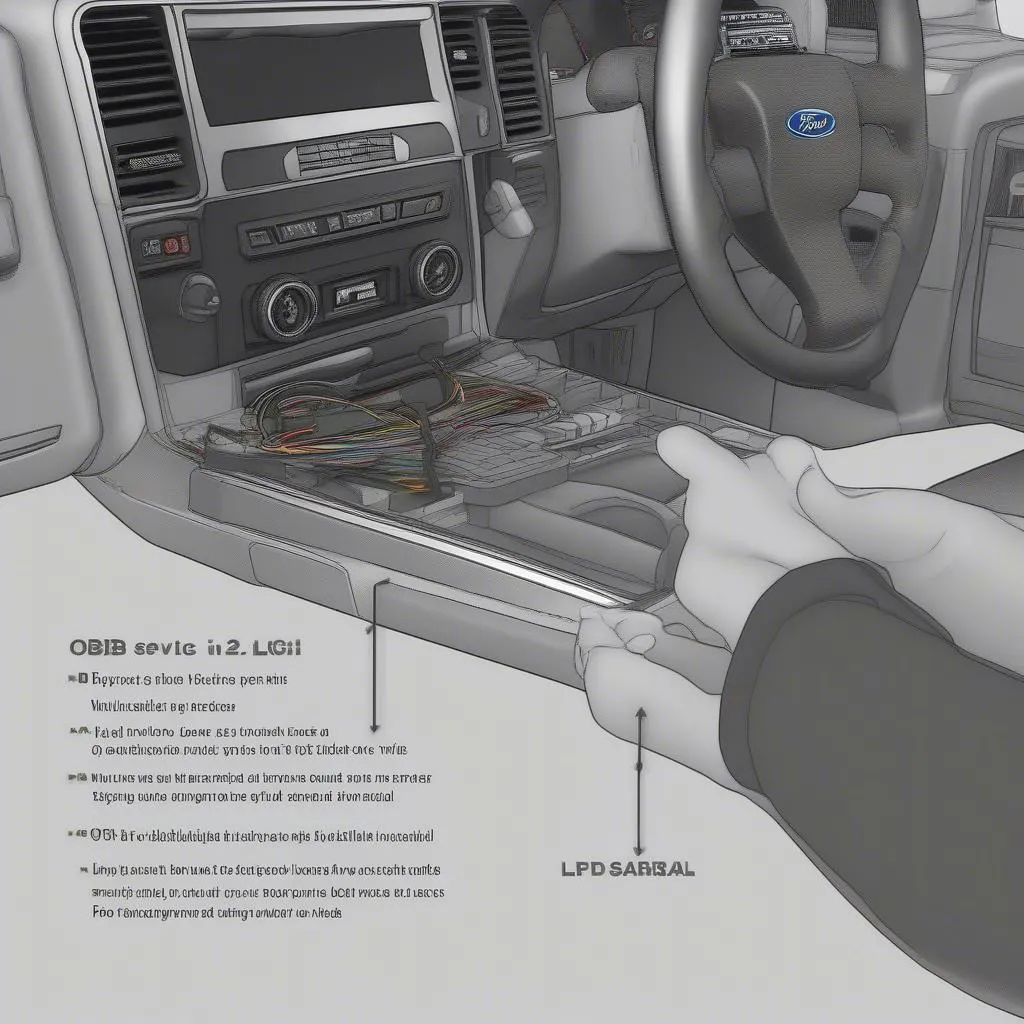 Ford OBD2 Jumper Wire Method